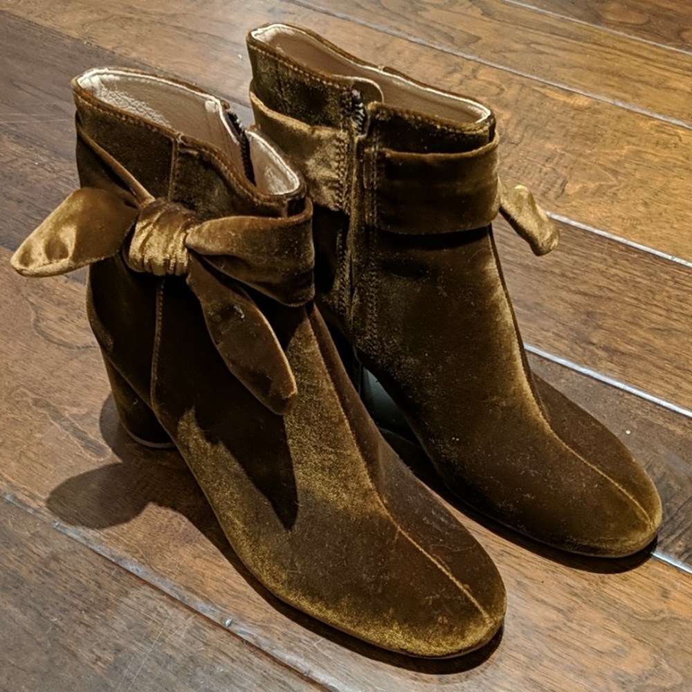 Suede Booties